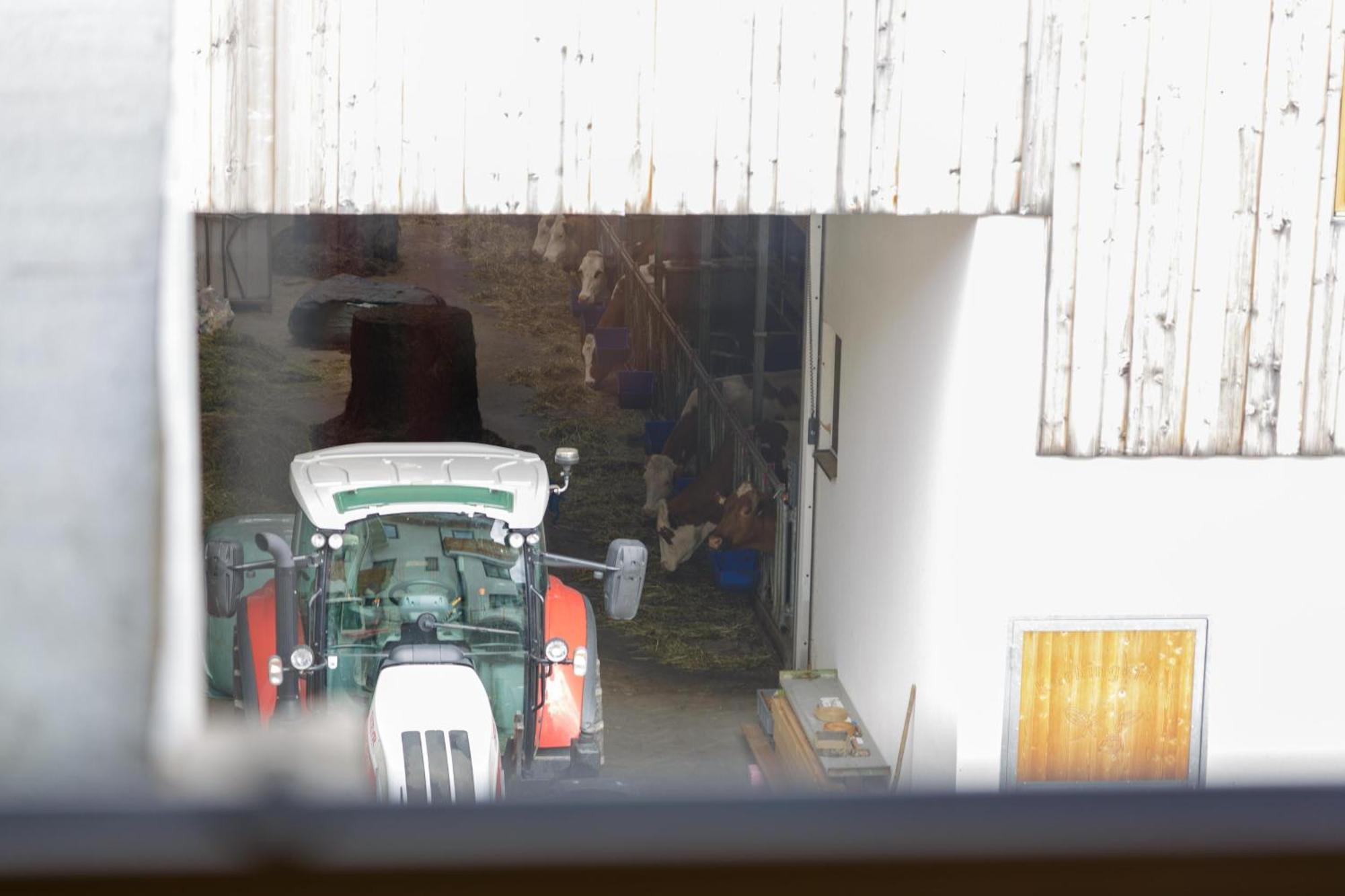 Ferienwohnung Am Bauernhof, Korbingerhof Rinn Eksteriør billede